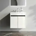 Тумба под раковину AM.PM Pulse подвесная 60 см, с дверками, белый глянец