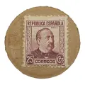 Испания, Мадрид, токен 25 сентимо 1937-1938 гг.