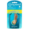 Compeed пластырь от сухих мозолей между пальцами ног, 10 шт. прозрачный 1 шт. 2.2 см