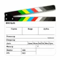 Хлопушка 20х30 см белая с русским текстом Fotokvant Clapper-1