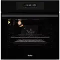 Встраиваемый духовой шкаф Haier HOX-FP3AGB 76л, сенсорное управление, AirFry