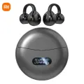 Xiaomi M79 Наушники с костной проводимостью Bluetooth 5,4 Наушники-вкладыши с клипсой Удобные водонепроницаемые спортивные гарнитуры с цифровым дисплеем, M79 Black 1pcs
