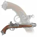 Пистоль итальянский 18 в, системы флинтлок