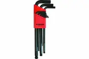 Набор из 9 черных ключей с шариком BONDHUS L 1.5-10mm 10999