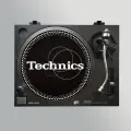 Мат войлочный/фетровый (слипмат) для винилового проигрывателя с логотипом Technics