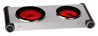 Плитка инфракрасная настольная двухконфорочная RICCI RIC-09C