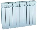 Радиатор биметаллический Rifar Monolit 500 мм 10 секций 3/4 боковое подключение белый