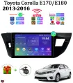 Магнитола на Toyota Corolla E170/E180 (2013-2016), Android 11, 4/64 GB, CarPlay, Bluetooth, WiFi, поддержка кнопок на руле