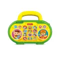 Музыкальный бумбокс Азбукварик веселый Дискотека с мультяшками 50 звуков (3360)