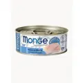 Влажный корм Monge Supreme kitten для котят из тунца с белой рыбой, консервы 80 г х 6шт