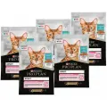 PRO PLAN DELICATE DIGESTION для взр кошек для чувствительного пищевар с индейкой в соусе пауч 85 гр 85 гр х 10 шт