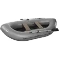 Лодка ПВХ Лоцман Турист 280, гребная, серая