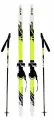 Лыжный комплект STC 120 NNN Start с палками (Step) (KID Lemon)