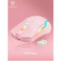 Игровая беспроводная RGB Мышь ONICUMA CW905 3600 DPI, c подсветкой, Розовый