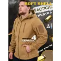 Тактическая куртка песок Softshell размера S от бренда Полигон