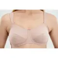 Бюстгальтер ортопедический для фиксации экзопротезов после мастэктомии Amoena Silvia бежевый, р. 105D