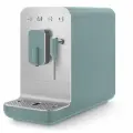 Кофемашина Smeg BCC12EGMEU, изумрудный зеленый, регулировка помола, подача горячей воды, 1,4 л