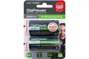 Бытовой аккумулятор GoPower HR20 D BL2 NI-MH 10000mAh 00-00018323