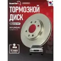 Тормозной диск Kortex для Hyundai Sonata (ТагАЗ) перед. вент.(d-280mm) OEM 517123C100, 517123D100, 517123D300, 92136600, ATR060010, DF4710, KD0010,