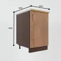 Кухонный модуль стол ЛДСП 500*846*600
