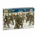 Italeri Сборная модель 6133 WWII- U.S. Infantry (winter uniform) 1:72