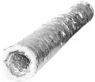 Гибкий воздуховод 100 мм 10 м гофрированный армированный утеплённый для вентиляции (102 мм)