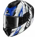 Мотошлем интеграл Shark SPARTAN RS HIBOLT Black/Blue/White, XL
