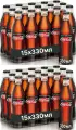 Кока-кола 0,33л.*15шт. Зиро Стекло Гр - 2 упаковки Coca-Cola Лимонад Грузия