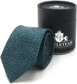 Галстук GENTLETEAM, зеленый