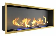 Биокамин Zefire Flagman 1300 латунный