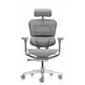 Кресло FALTO Ergohuman 2 Luxury (SmartWork, алюминий, наклон вперед, сетка, серый)