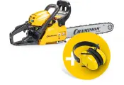 Бензопила Champion PN237-16 1.5Вт 2л. с. дл. шины:16 (40cm), Автоматическая смазка цепи, Тормоз цепи
