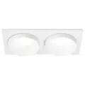 Светильник Ambrella light TN170/2 WH, GU5.3, 20 Вт, 2 лампы, 4000, нейтральный белый, цвет арматуры: белый, цвет плафона: белый