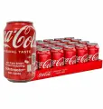 Coca-Cola Original (Кока-Кола Оригинал) - Газированный напиток 24 шт по 330мл, Дания