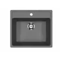 Мойка для кухни из искусственного камня Ulgran U-104-343, антрацит