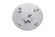 Салатник круглый Констанция 13 см, 200 мл декор Гуси