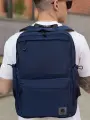 Рюкзак мужской городской спортивный школьный туристический Rizziano, темно-синий