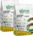 ALLEVA HOLISTIC ADULT CAT CHICKEN & DUCK беззерновой для взрослых кошек с курицей, уткой, алоэ вера и женьшенем (1,5 + 1,5 кг)