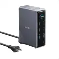 Anker Prime 160W 14 в 1 Зарядная станция, настольная док-станция с типом C, умным управлением, экраном дисплея, 10 Гбит/с, двойным 4K A83B6