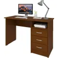 Стол письменный sitymebel Хит-1, ШхГхВ: 100х50х75 см, цвет: Орех