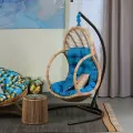 Подвесное кресло Лучиано, Кресло-кокон, Мебель для сада и дачи MALACCA индийское дерево