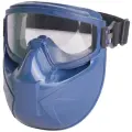 Очки РОСОМЗ Panorama Strong Glass ЗН11, комплект из щитка 00888 и очков 24137, 202 г, черный/синий