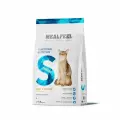 Mealfeel Корм сухой для кошек старше 7 лет, с курицей и индейкой, 1,5 кг