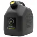 KGА1-02-07 Канистра ГСМ Black черная с желтой крышкой, 10 л, Kessler