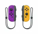 Два контроллера Joy-Con для консоли Nintendo Switch, фиолетовый / оранжевый