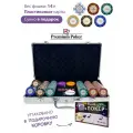 Покерный набор Premium Poker Casino Royal, 300 фишек 14 г с номиналом в чемодане