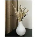 Долговечный букет сухоцветов Стабилизированные цветы Букет для вазы(лагурус, эвкалипт, лен, рожь, пшеница)для декора и интерьера, безуходные цветы.