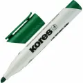 Маркер для досок Kores 20855 (скошенный наконечник, 3-5мм, зеленый), 12шт.