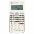 Калькулятор инженерный BRAUBERG SC-880-N, 417 функций, 10+2 разрядов, батарея, белый, 250526