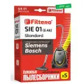 Filtero Мешки-пылесборники SIE 01 Standard, пылесборник, 2.2 л, бежевый, 5 шт.